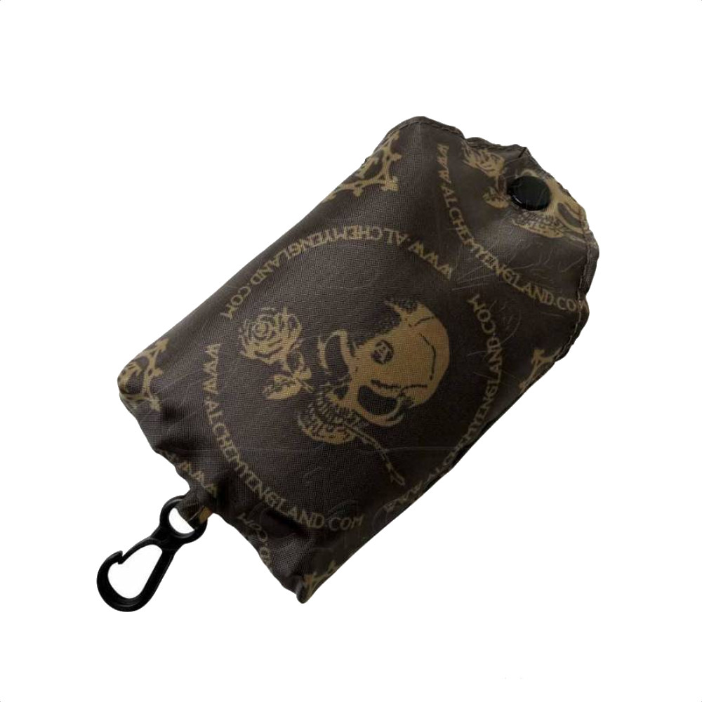Alchemy - Foldable shopping bag Skulls Sac à main - Noir